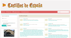 Desktop Screenshot of castillos-de-espana.com